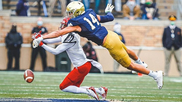 Notre Dame football: Kyle Hamilton slipping shows Draft