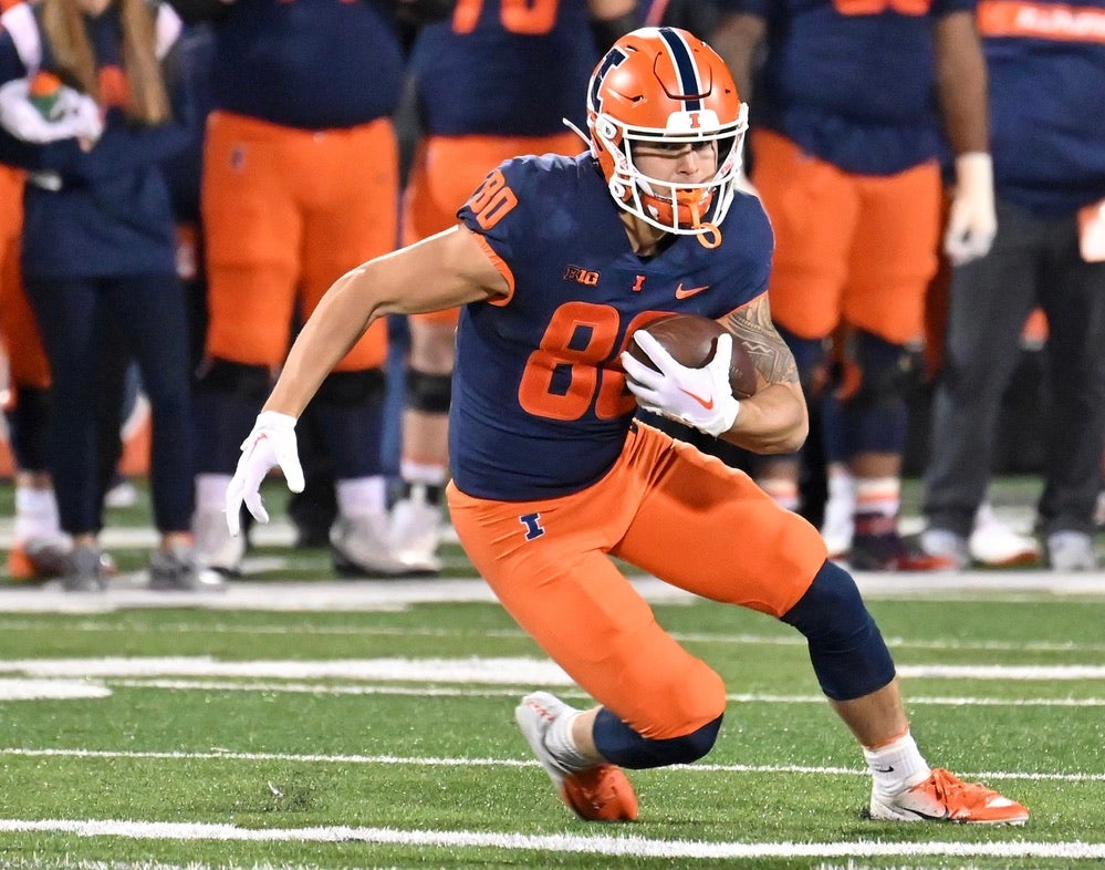 Illinois football Midtraining camp projected depth chart