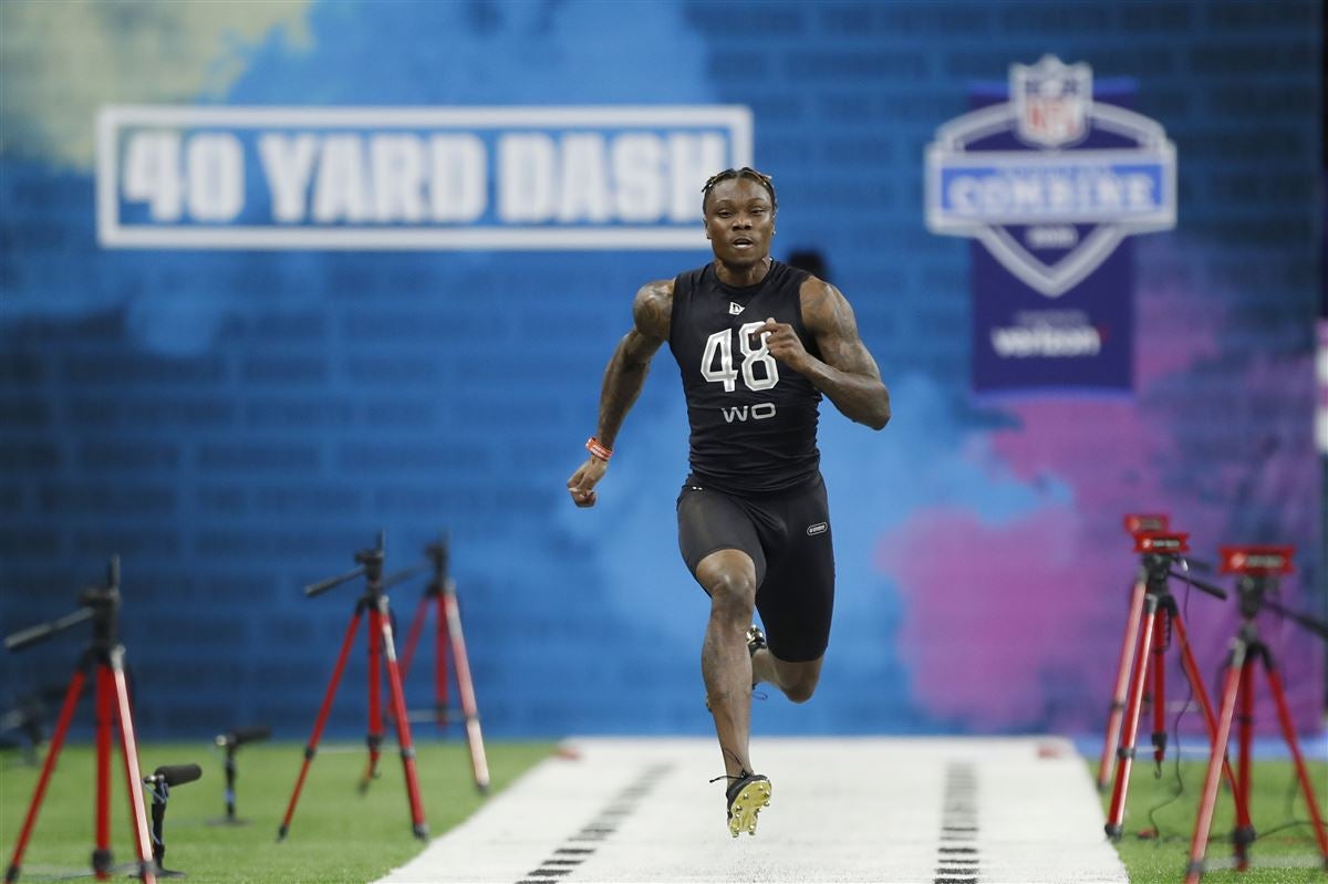 NFL analyst raves about Henry Ruggs' 40yard dash at combine
