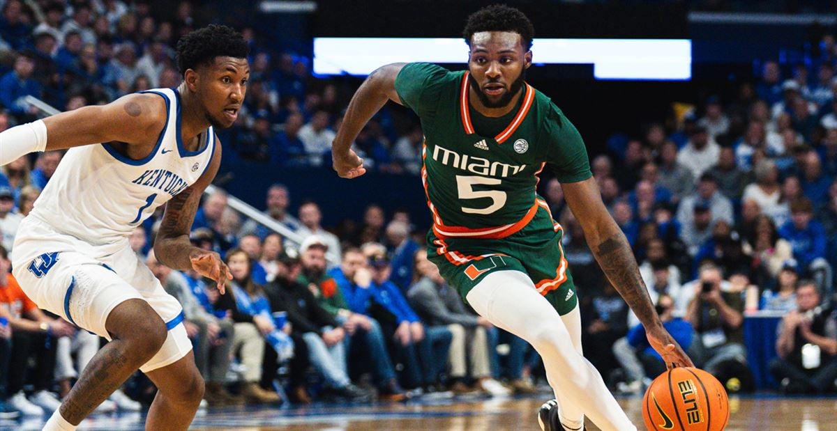 No. 8 Miami no match for No. 12 Kentucky in 95-73 loss