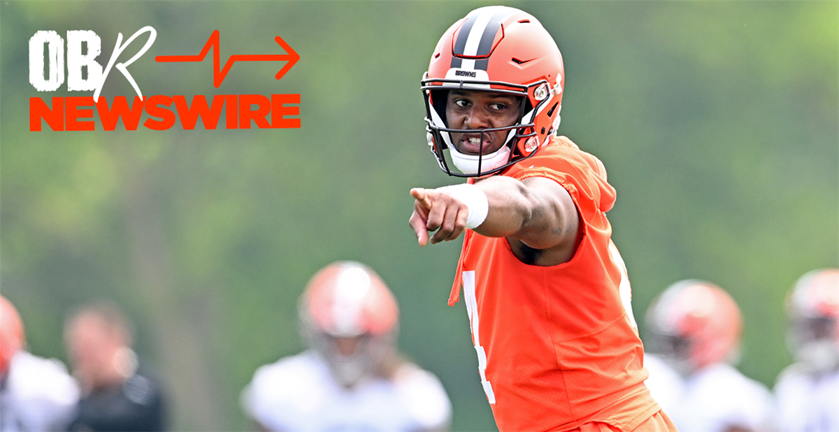 Deshaun Watson looks sharp, Browns receivers' height an asset – Terry  Pluto's OTA Scribbles 