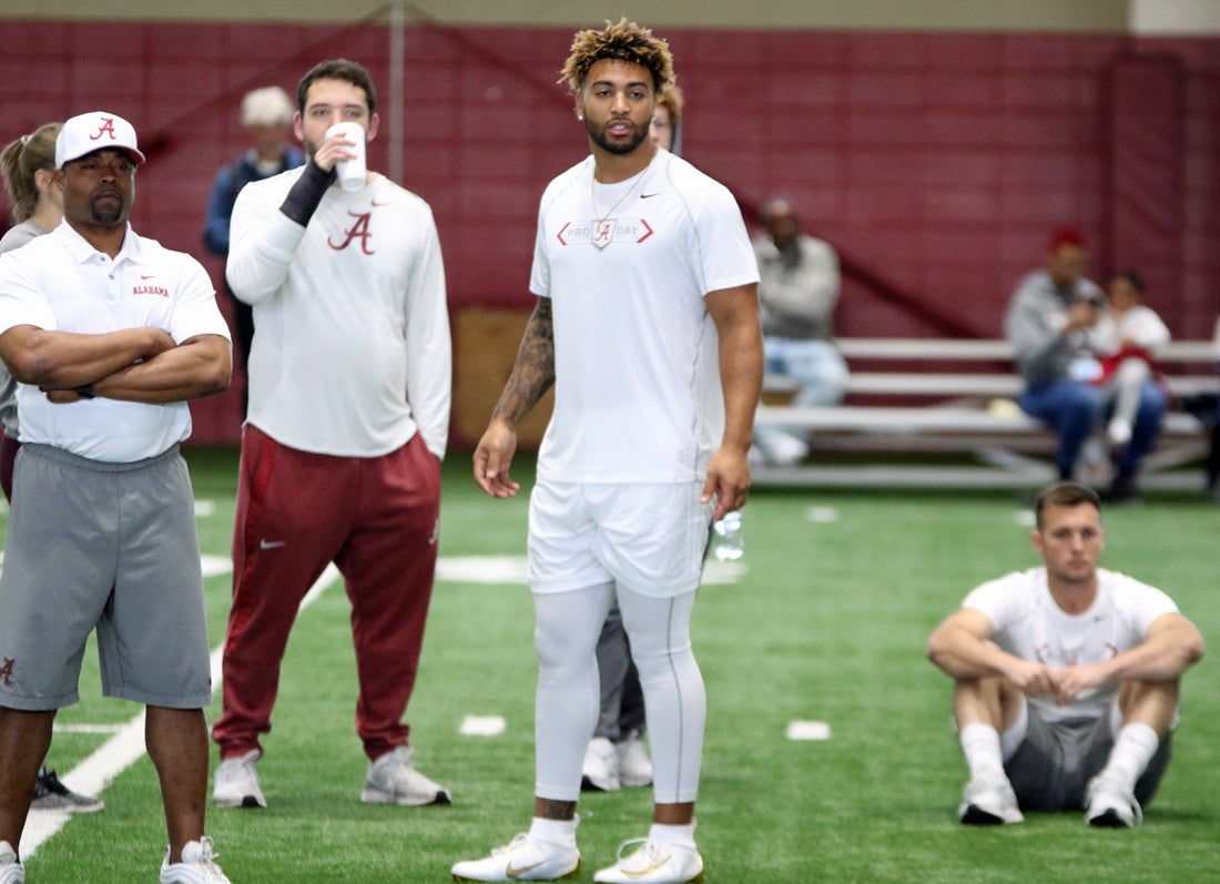 Irv Smith Jr. Details His TD Celebration, College Career at Alabama