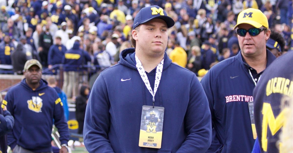 Michigan visit ‘special’ for 2021 OL Noah Josey