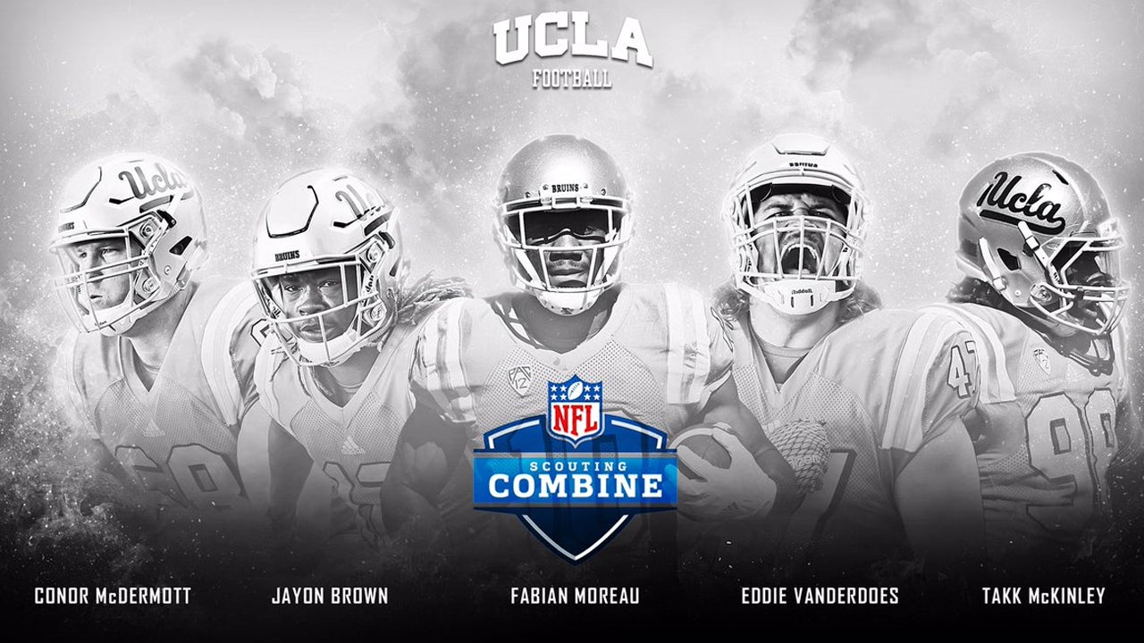 Five Bruins Invited to the NFL Combine