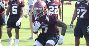 Scenes from A&M: Newcomers on the first day of fall camp Scenes from A&M: Newcomers on the first day of fall camp