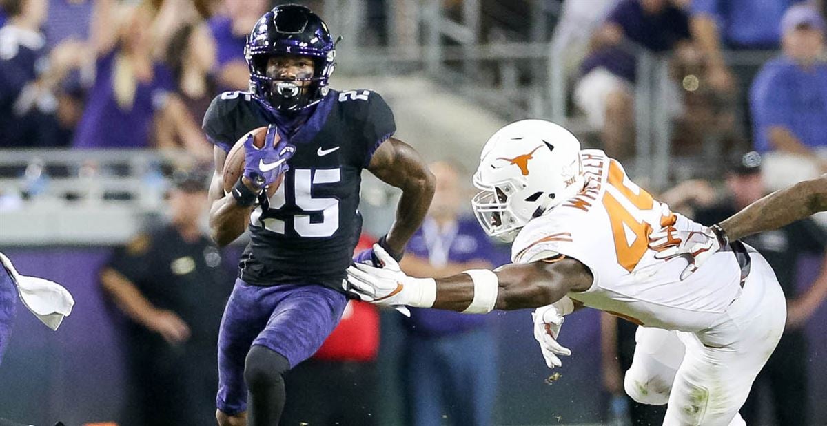 TCU Horned Frogs wide receiver KaVontae Turpin (25) during the