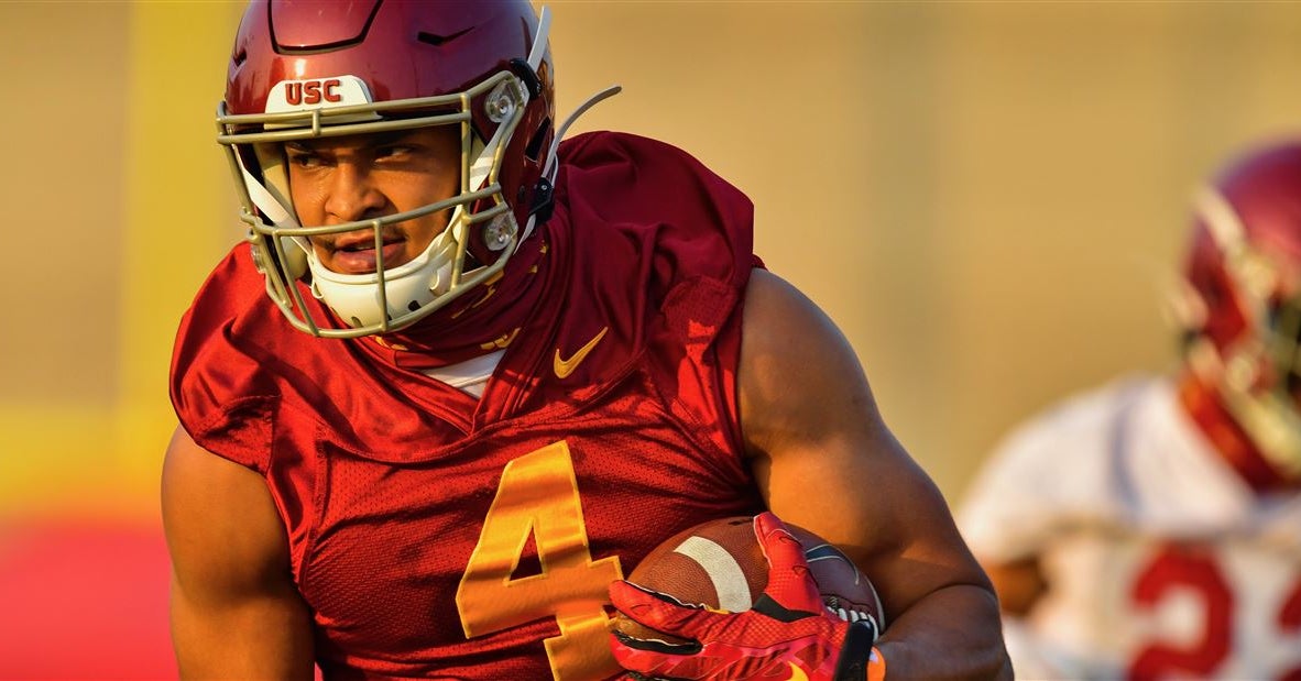 USC's Harrell on roles for young WRs Bru McCoy, Gary Bryant Jr. 