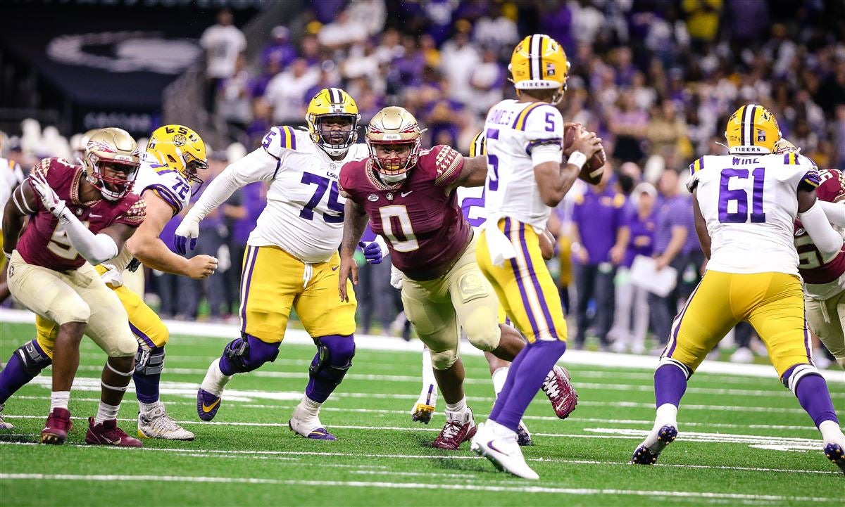 Game Changers vs. LSU FSU DT Fabien Lovett shut down LSU's run game