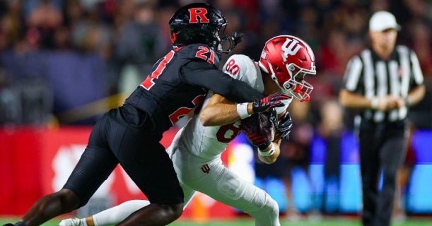 True freshman Devonte Anderson settling into the Rutgers secondary in midst of Big Ten play