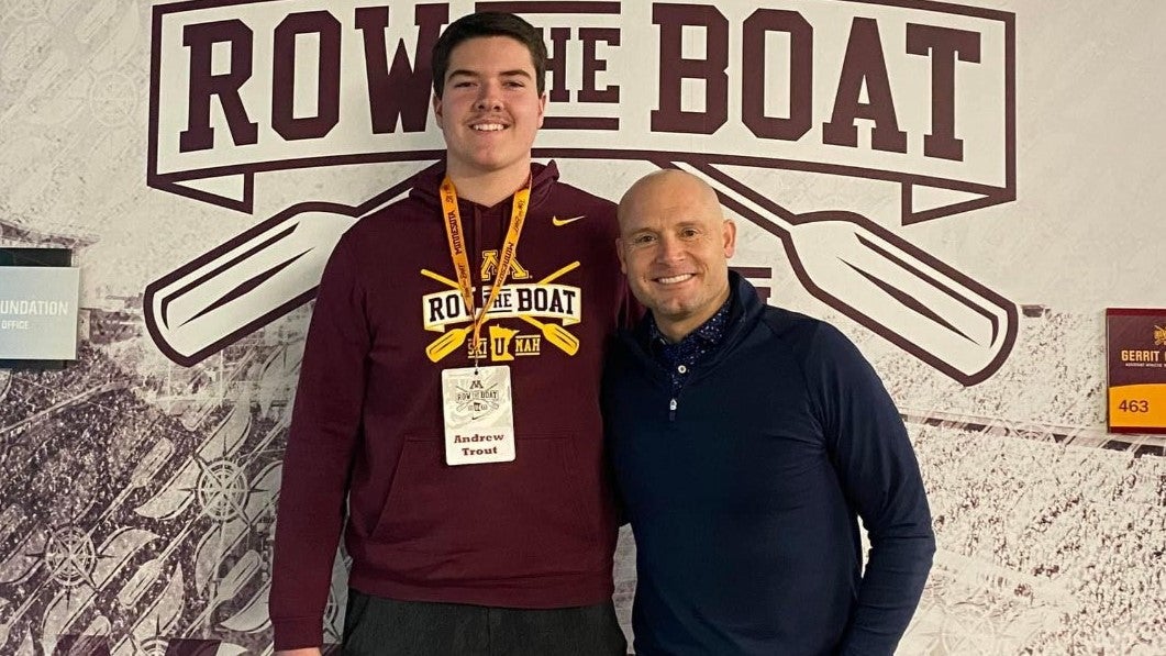 Minnesota Football is now at the top for 2026 Rocori OL Andrew Trout