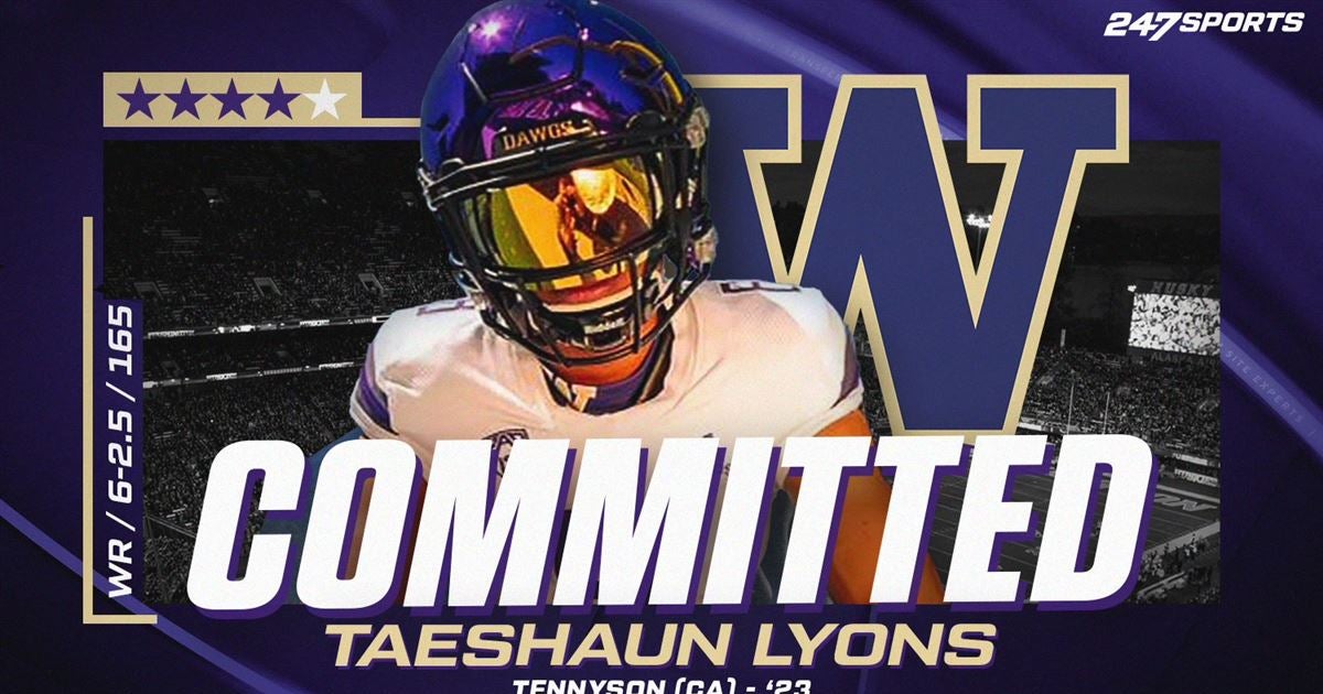 Top247 WR Taeshaun Lyons talks commitment to Washington