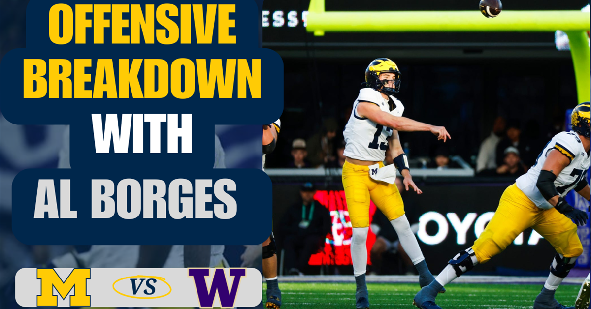 Michigan offensive breakdown with Al (week 6) Tuttle gives the
