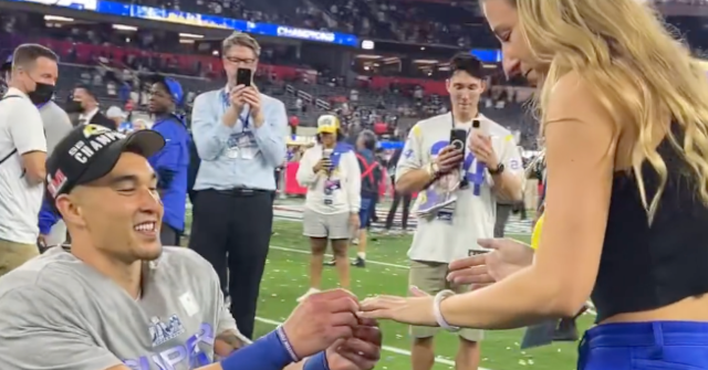 Former Husky Taylor Rapp Gets Engaged In Super Bowl Celebration