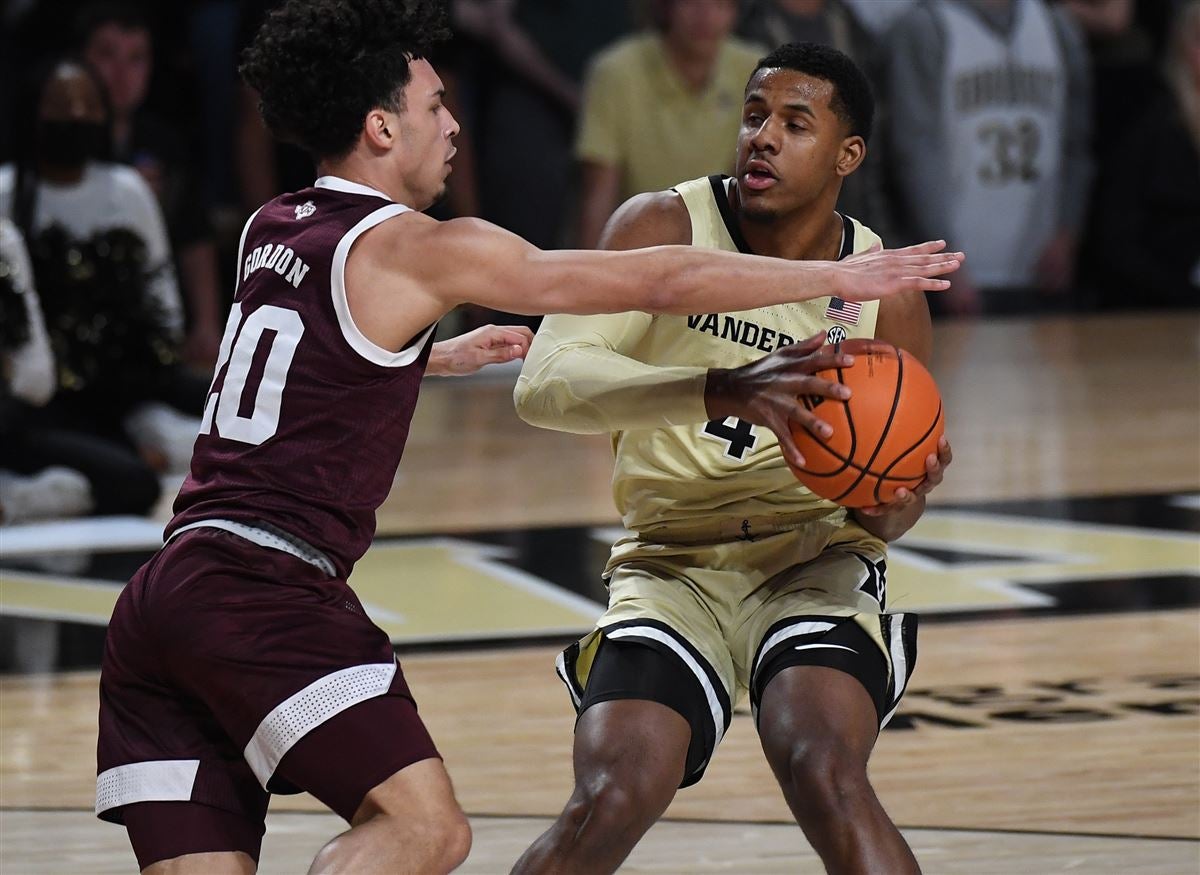 Men's Jordan Wright Vanderbilt Commodores Replica Basketball