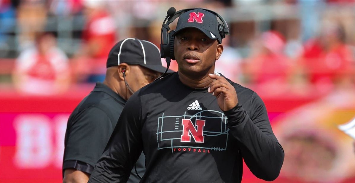 Watch Huskers Celebrate Mickey Josephs First Head Coach Win At Nebraska 7100