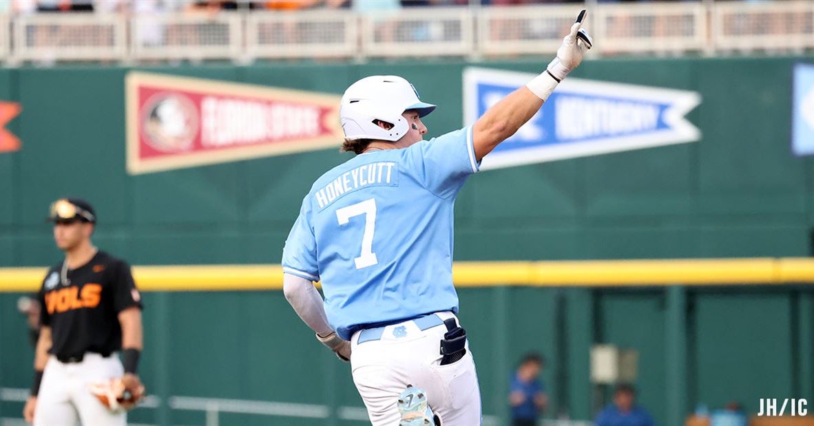 Vance Honeycutt’s Star Shines One Last Time for UNC on CWS Stage