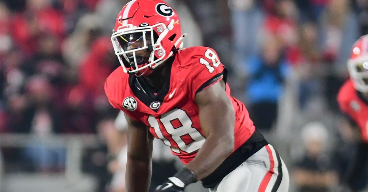 Georgia EDGE Elo Modozie once again a popular player in the transfer portal