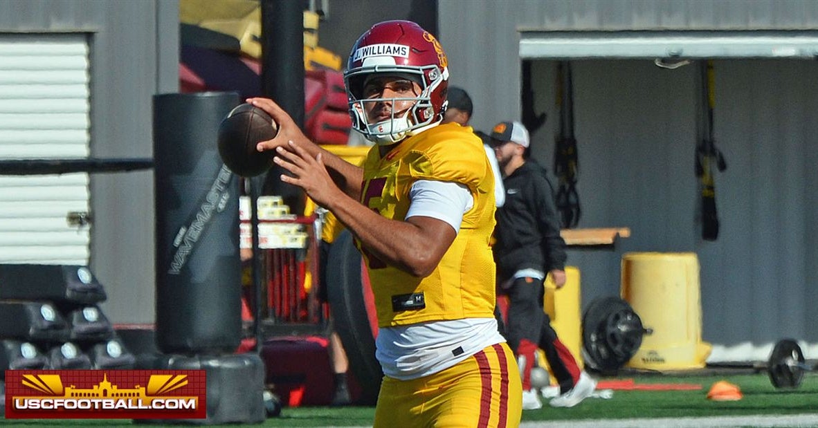 USC QB Jonas Williams progressing through offseason