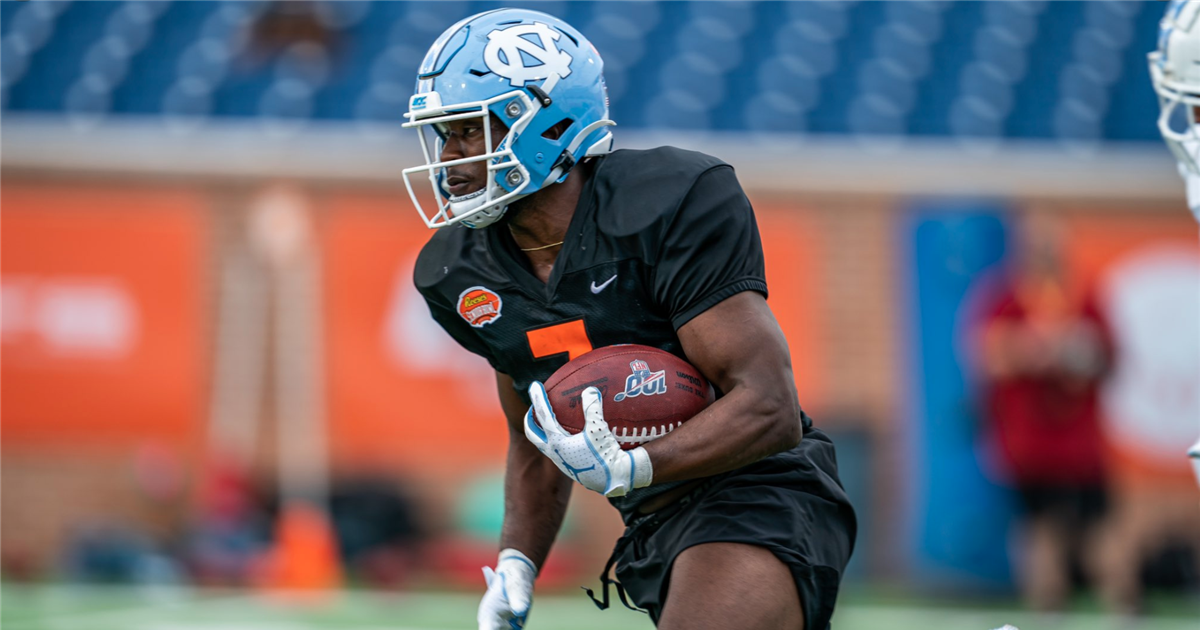 UNC's Michael Carter Impressing at the Reese's Senior Bowl