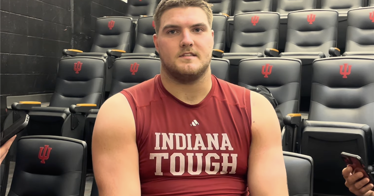 Indiana’s Carter Smith, who grew up in Ohio, discusses Saturday's top-5 Indiana-Ohio State showdown