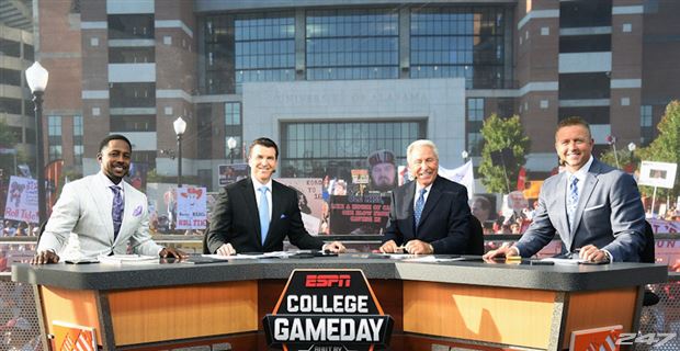 Joe Namath, Lee Corso, and Pat McAfee pick Cal over Auburn on ESPN College  GameDay - Sports Illustrated Auburn Tigers News, Analysis and More