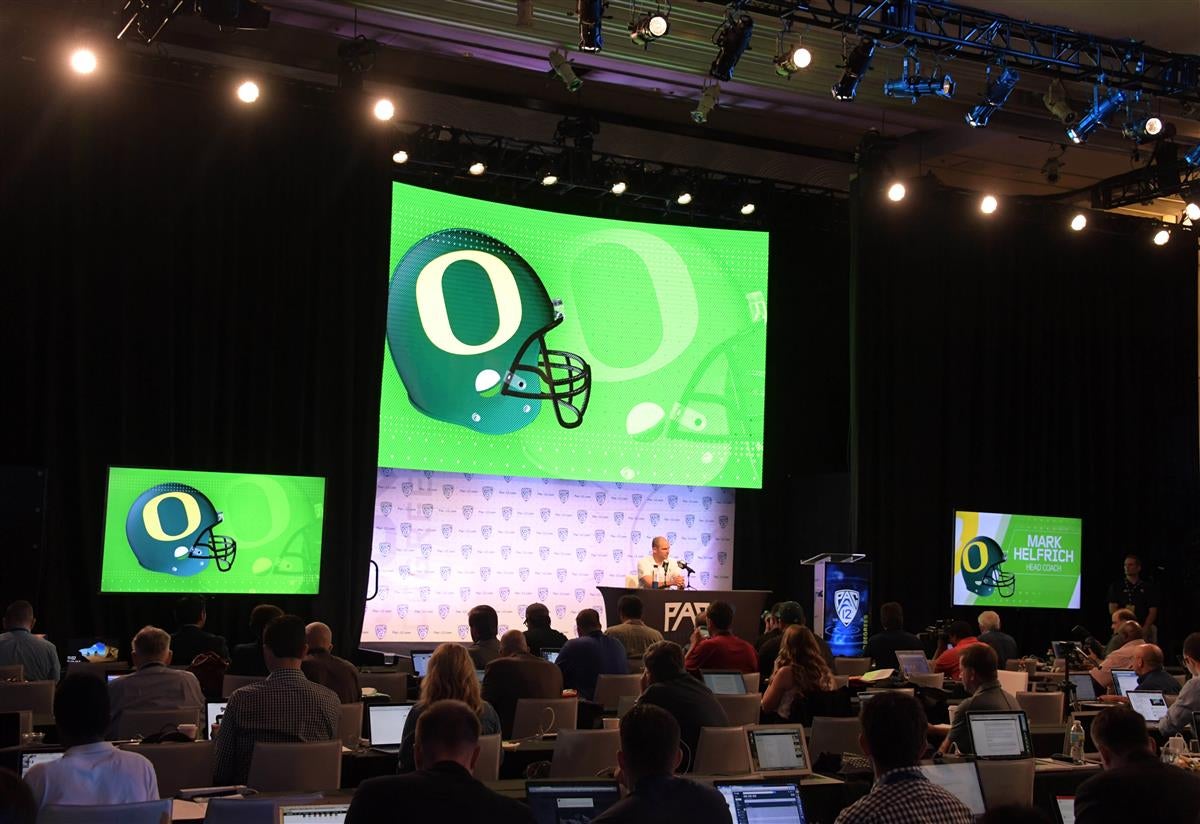 Oregon at Pac12 Media Day