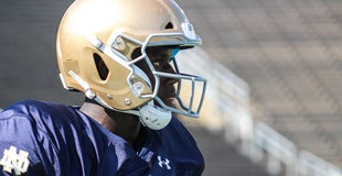 Notre Dame freshmen continue to impress at practice on Aug. 11 Notre Dame freshmen continue to impress at practice on Aug. 11
