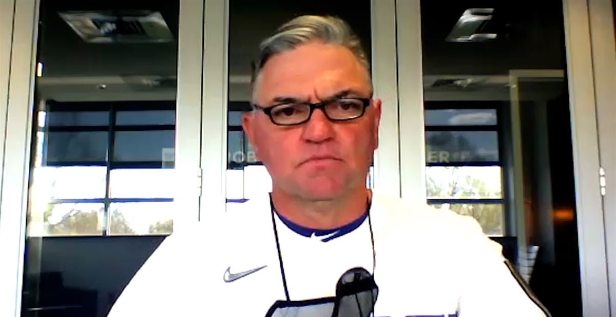 Pete Hughes speaks after Wildcats' series win against Oklahoma