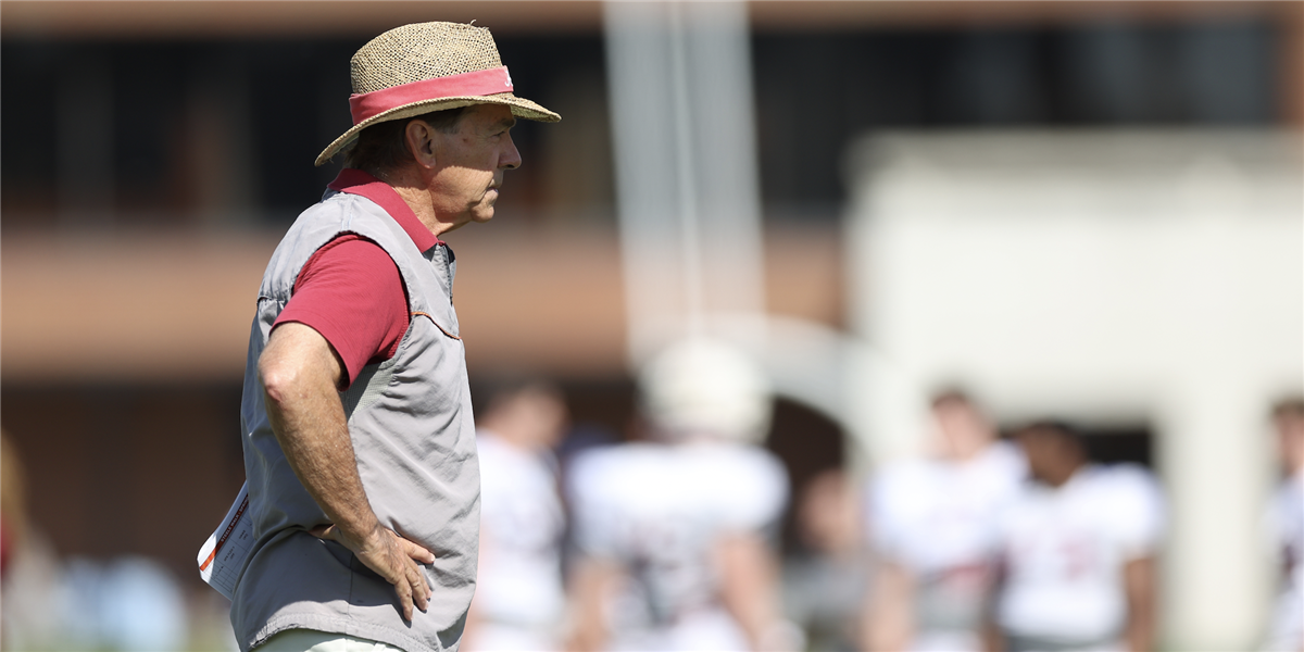 Nick Saban says Alabama WRs have 'really improved' despite drop