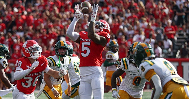 Rutgers starting safety Kaj Sanders out for opener against UMass