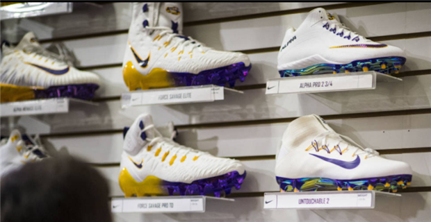 LSU Tigers' 2017 Nike cleat options are 