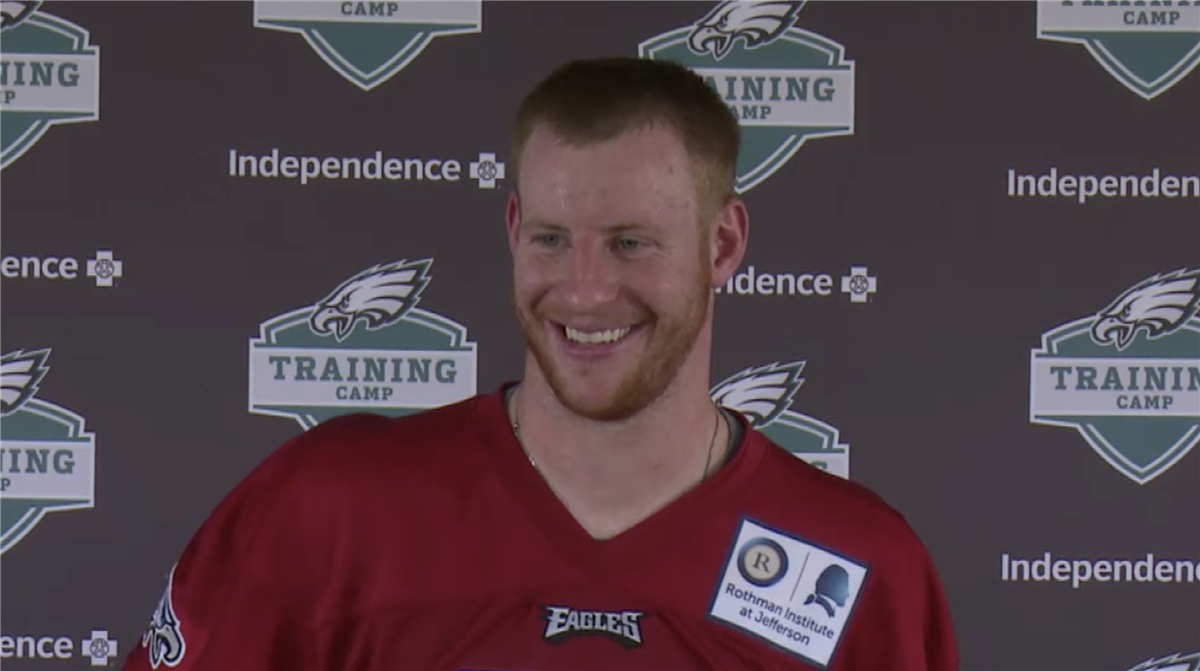 Carson Wentz spotted in Israel