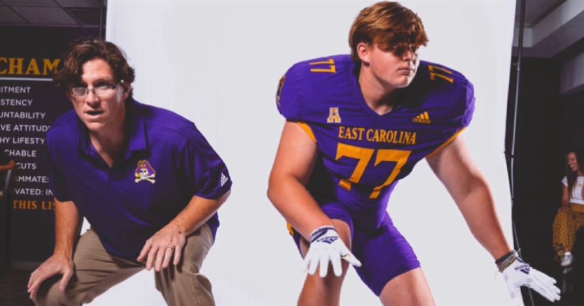OL target Peyton Reeder schedules ECU visit