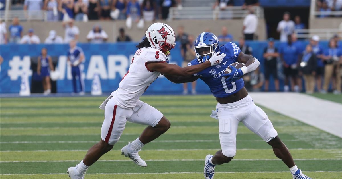 Kentucky's running back depth to be tested with three RB's likely out