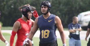 The Opening: Four-star TE Jude Wolfe highlights The Opening: Four-star TE Jude Wolfe highlights