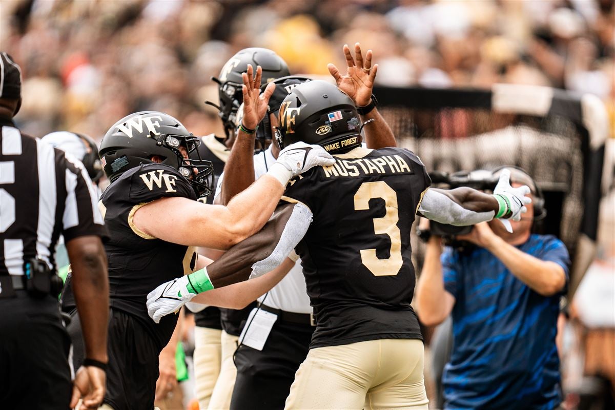 2023 Wake Forest Football Snap Counts and PFF Grades: Georgia Tech