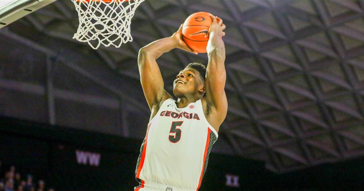 Anthony Edwards Scores 29 As Georgia Outlasts The Citadel 95 86
