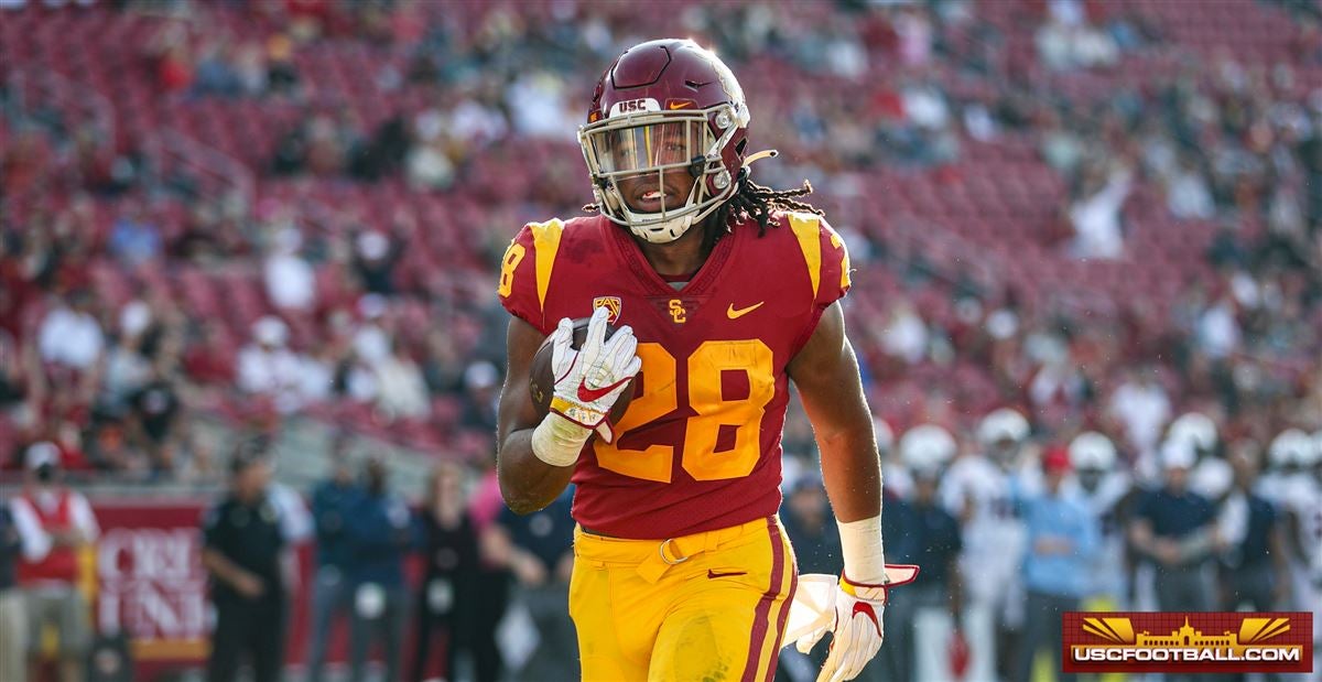 USC running back Keaontay Ingram: 'I have a violent running style'