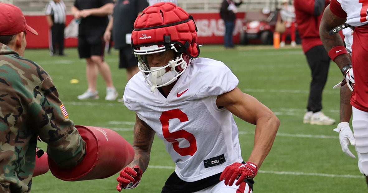Raylen Sharpe ready for major role at Arkansas