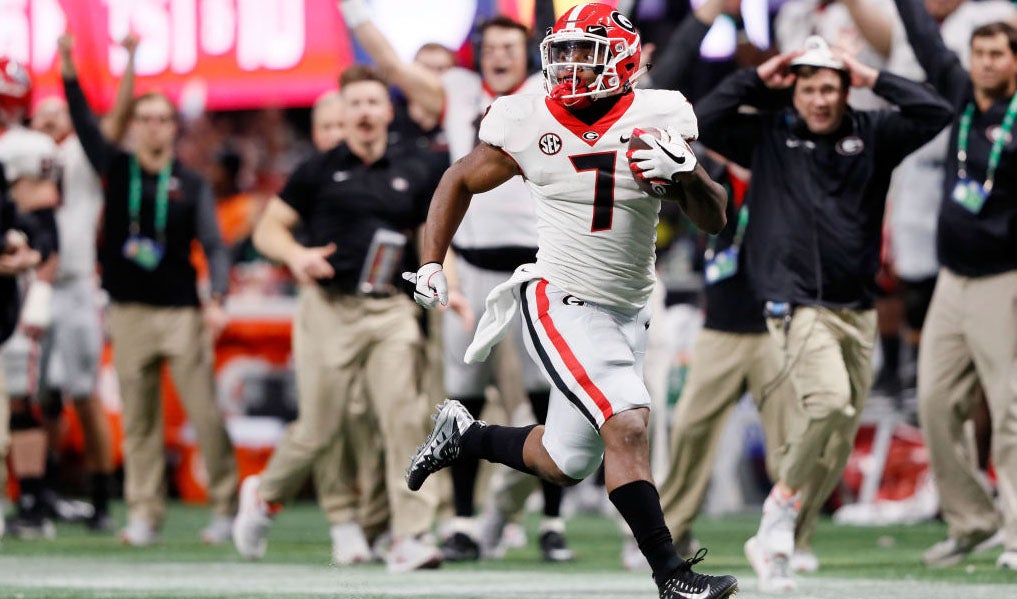 Georgia running back D'Andre Swift is just 'different, man'