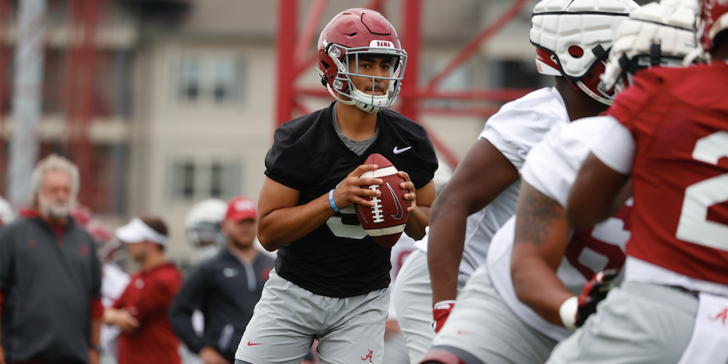 cotton bowl 2021 alabama qb bryce young breaks passing ...