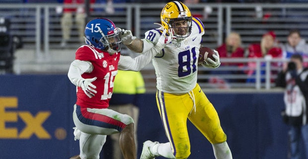 LSU new tight end transfer Thaddeus Moss on dad Randy at Tiger Stadium:  'That's definitely the plan', Archive