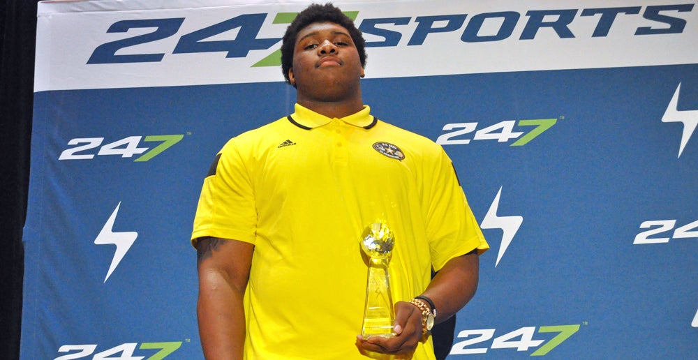 Defensive tackle Trent Thompson takes over No. 1 spot in new 247