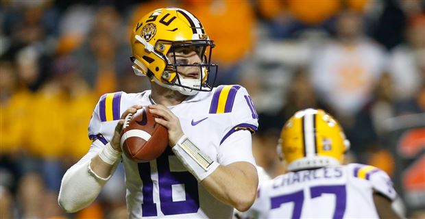 Joe Burrow is staring down a dark stretch of LSU quarterbacking