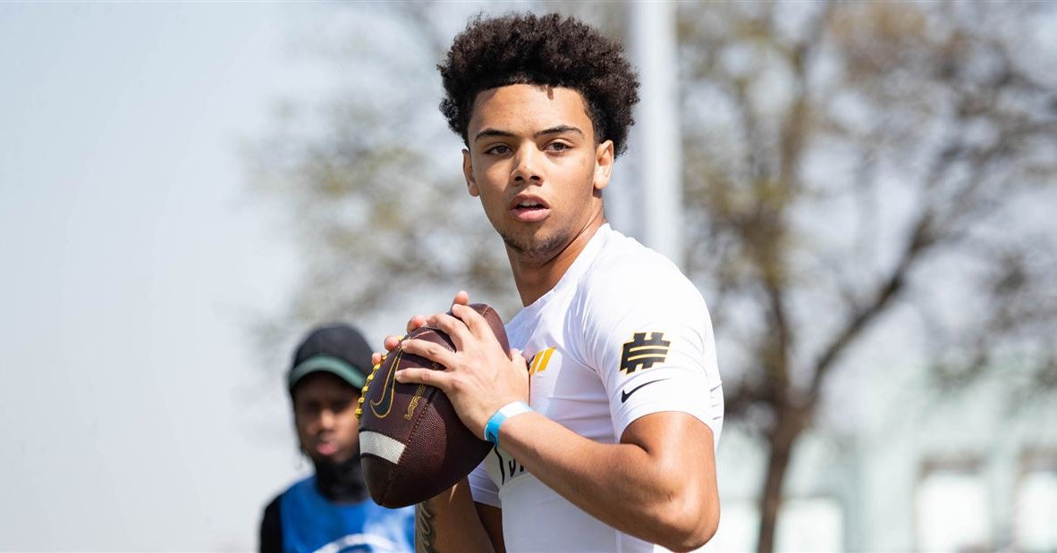 Nebraska Top247 QB commit Trae Taylor dominates Elite 11 Dallas, looks ...