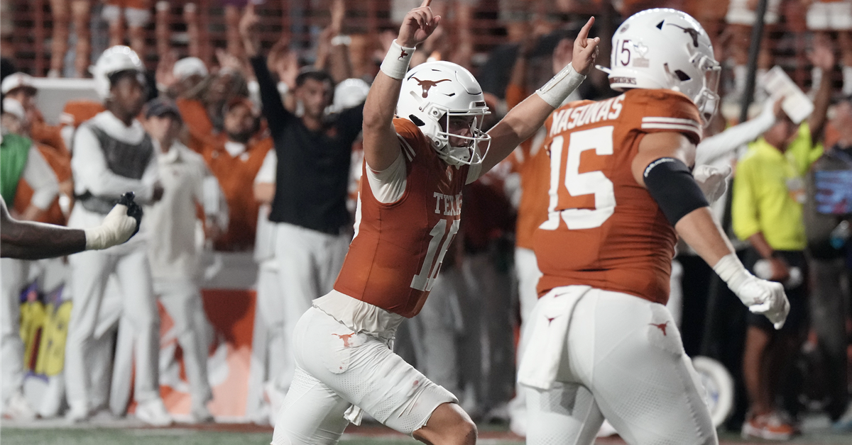 Texas rallies for historic comeback against Ohio State in Week 2