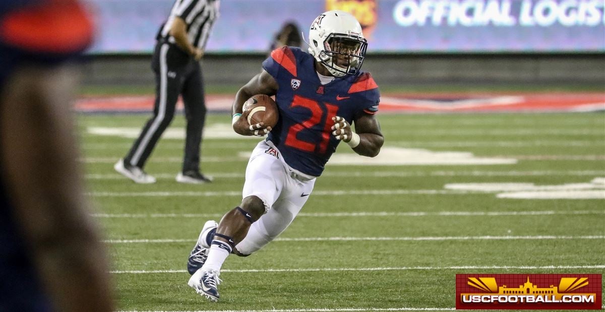 Former Arizona running back J.J. Taylor gets big chunk of guaranteed money  with New England Patriots - Arizona Desert Swarm