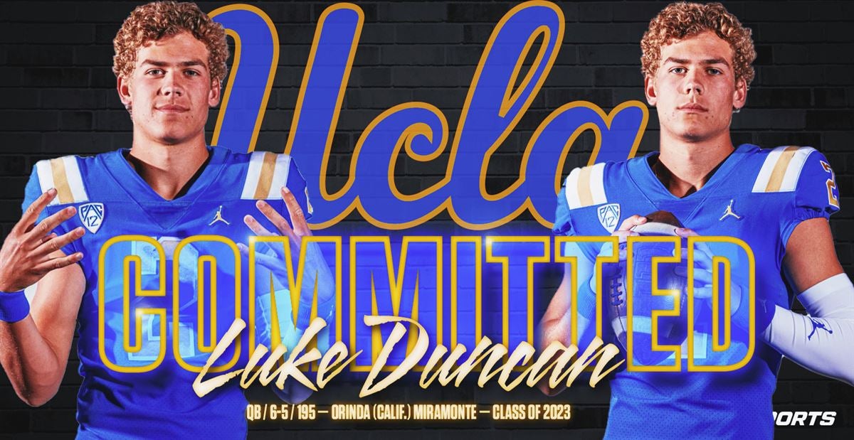 UCLA Lands Its 2023 QB In Luke Duncan