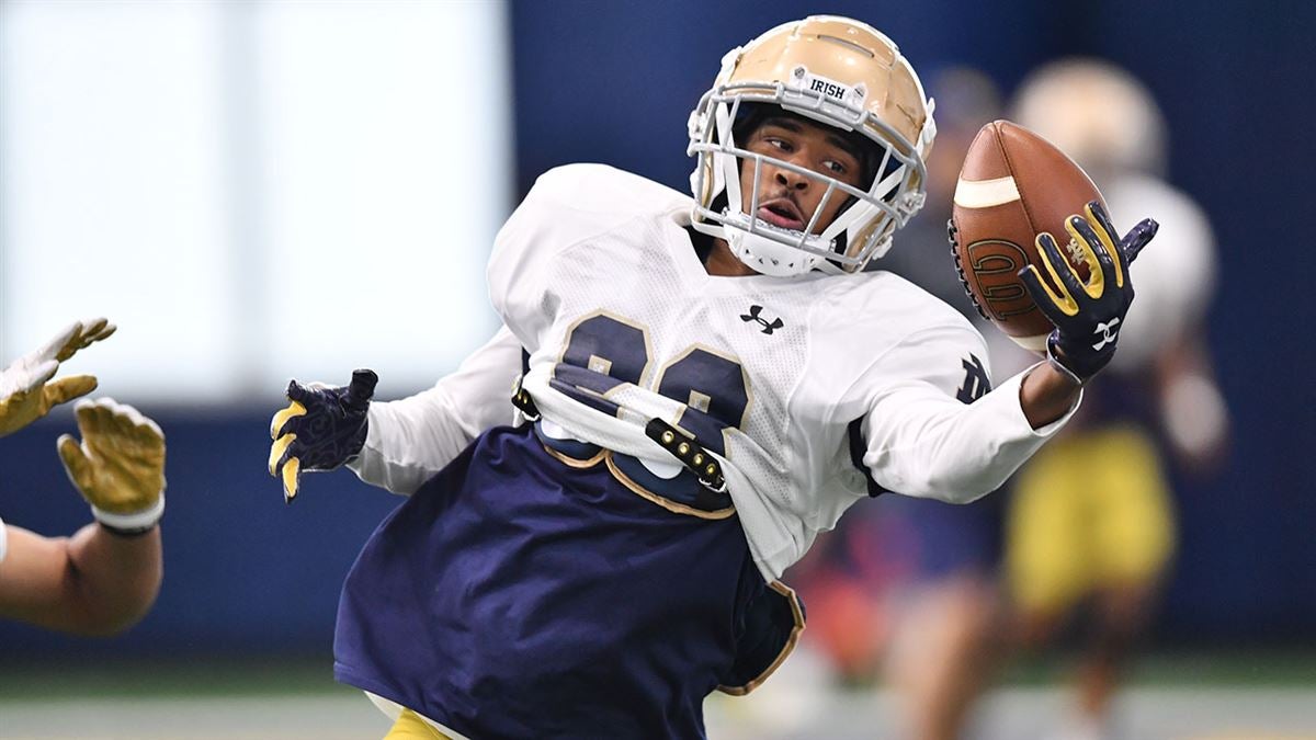 Watch: Notre Dame Football Practice Clips — March 26