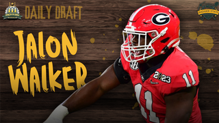 Packers Draft Primer - Jalon Walker - LB - Georgia